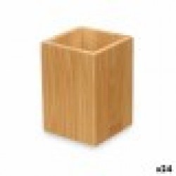 Поставка за четка за зъби Естествен Бамбук Пластмаса 6,8 x 9,7 x 6,8 cm (24 броя) - Berilo