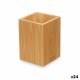 Поставка за четка за зъби Естествен Бамбук Пластмаса 6,8 x 9,7 x 6,8 cm (24 броя)