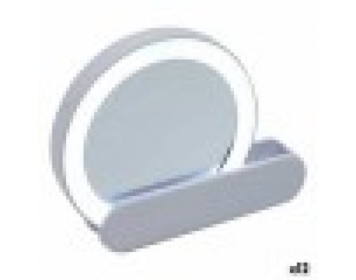 Огледало LED Светлина 9 x 2 x 10 cm Бял ABS (12 броя)