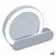 Огледало LED Светлина 9 x 2 x 10 cm Бял ABS (12 броя)