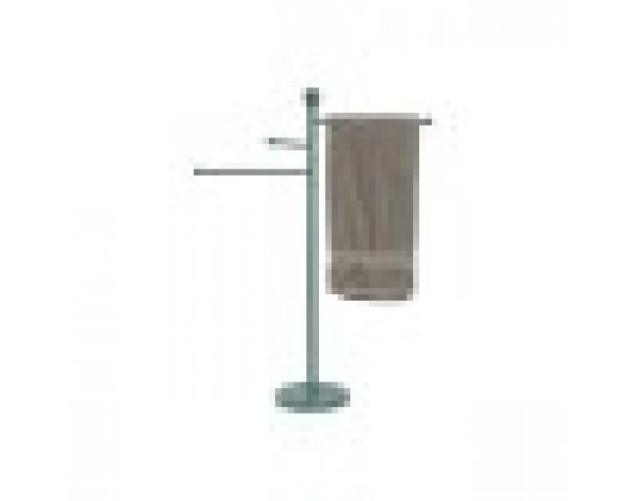 Поставка за кърпи Home ESPRIT Бежов цвят тюркоаз Метал 43 x 22 x 90 cm 2 броя
