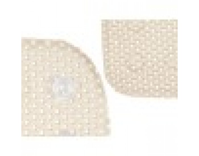 Нехлъзгаща се постелка за душ Бежов PVC 53 x 52,5 x 1 cm (6 броя)