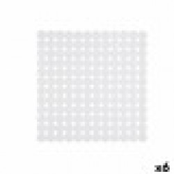 Нехлъзгаща се постелка за душ Бял PVC 68 x 36 x 1 cm (6 броя) - Berilo