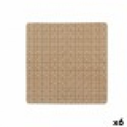 Нехлъзгаща се постелка за душ Картини Бежов PVC 50,3 x 50,3 x 0,7 cm (6 броя) - Berilo