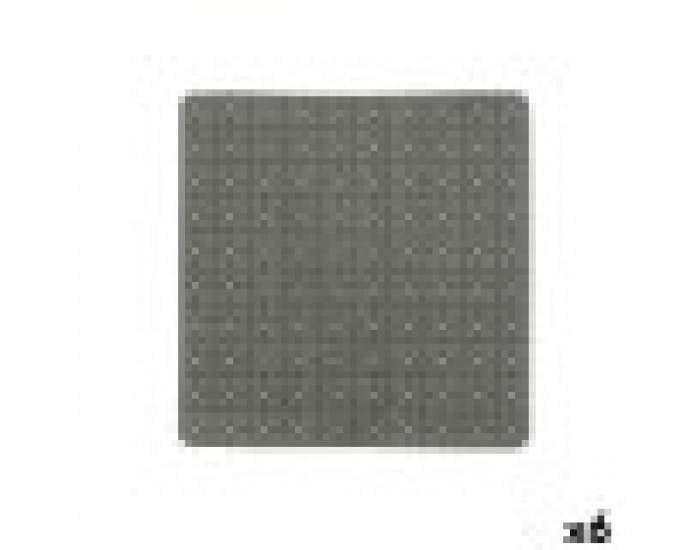 Нехлъзгаща се постелка за душ Картини Сив PVC 50,3 x 50,3 x 0,7 cm (6 броя)