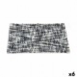 Нехлъзгаща се постелка за душ 50 x 80 cm Тъмно сив (6 броя) - Berilo