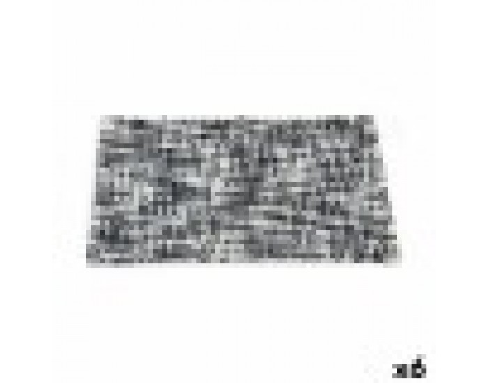 Нехлъзгаща се постелка за душ 50 x 80 cm Тъмно сив (6 броя)