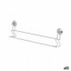 Релса за хавлия Стомана ABS 54 x 15 x 6,5 cm (12 броя) Двоен - Berilo
