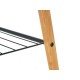 Поставка за кърпи Kipit B7816 Черен Метал Бамбук 60 x 90 x 37 cm 4 броя