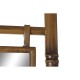 Поставка за кърпи DKD Home Decor Огледало, Метал, Горчица, 55 x 3 x 190 cm