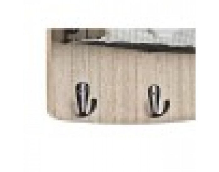 Стенна козирка DKD Home Decor Метал Дървен (23 x 9 x 36 cm)
