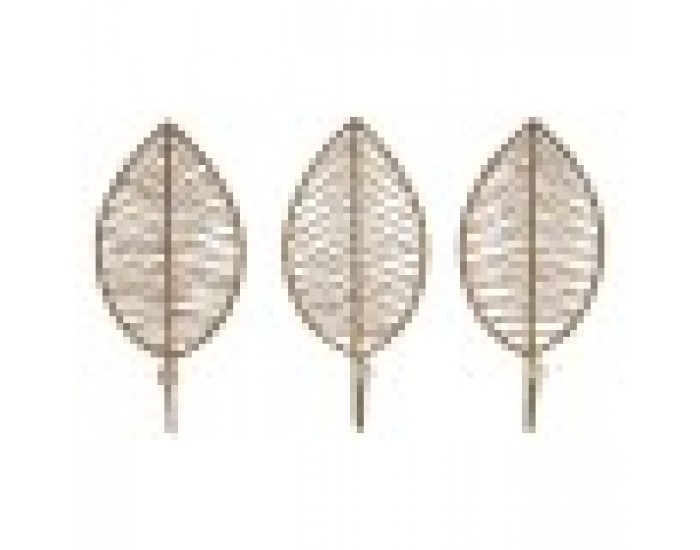 Стенна козирка Home ESPRIT Естествен Юта Метал 12 x 4 x 26 cm