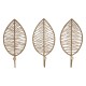 Стенна козирка Home ESPRIT Естествен Юта Метал 12 x 4 x 26 cm