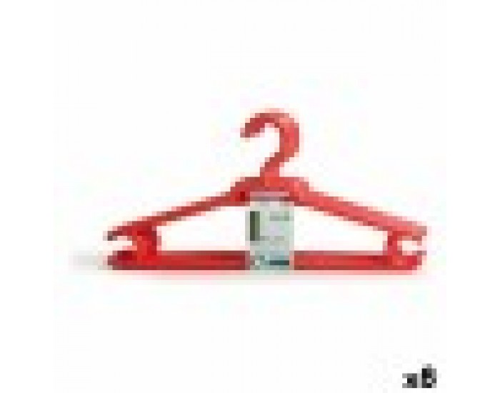 Закачалки Confortime Rainbow Пластмаса 6 Части 42 x 21 cm (8 броя) (6 uds)