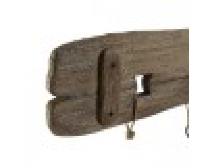 Стенна козирка Home ESPRIT Естествен Метал Дърво от пауловния 99 x 3 x 31 cm