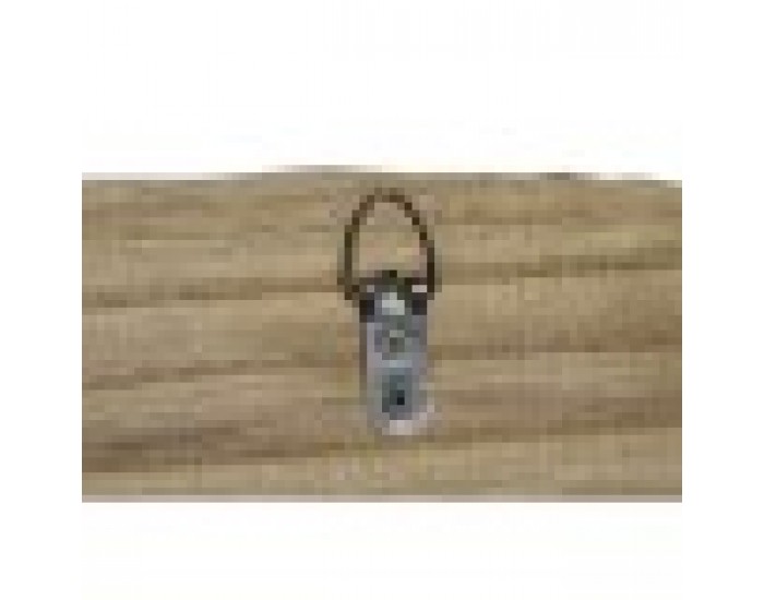 Стенна козирка Home ESPRIT Естествен Метал Дърво от пауловния 99 x 3 x 31 cm