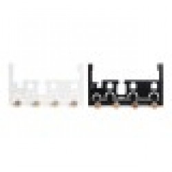 Поставка за Палта за Врата DKD Home Decor Влак Метал Дървен MDF (2 pcs) (28.5 x 8.5 x 16.5 cm) - Cuiere