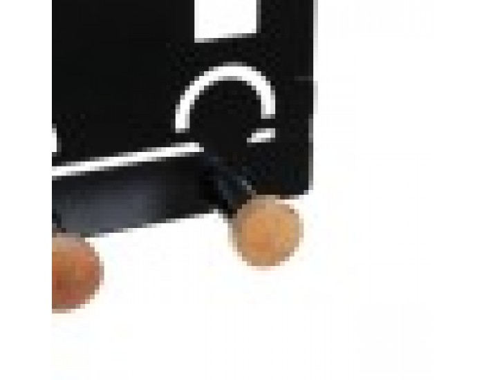Поставка за Палта за Врата DKD Home Decor Влак Метал Дървен MDF (2 pcs) (28.5 x 8.5 x 16.5 cm)