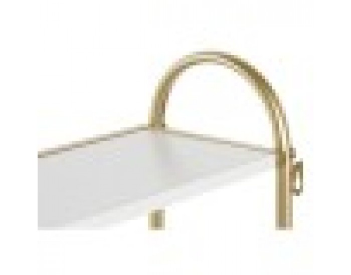 Стенна козирка DKD Home Decor Метал MDF Glam (50 x 15 x 43 cm)