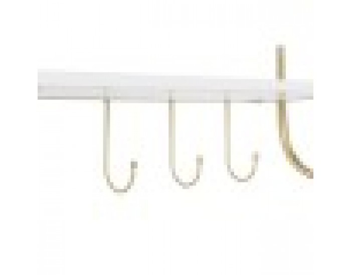 Стенна козирка DKD Home Decor Метал MDF Glam (50 x 15 x 43 cm)