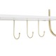 Стенна козирка DKD Home Decor Метал MDF Glam (50 x 15 x 43 cm)
