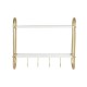 Стенна козирка DKD Home Decor Метал MDF Glam (50 x 15 x 43 cm)