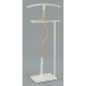 Kübaraalus DKD Home Decor Естествен Дървен Стомана Бял (48 x 20 x 106,5 cm)