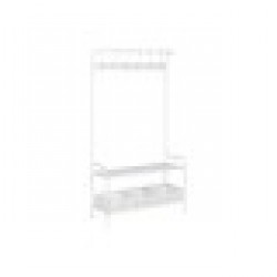 Портманто с чекмеджета Home ESPRIT Бял Метал 110 x 36 x 186 cm - Cuiere