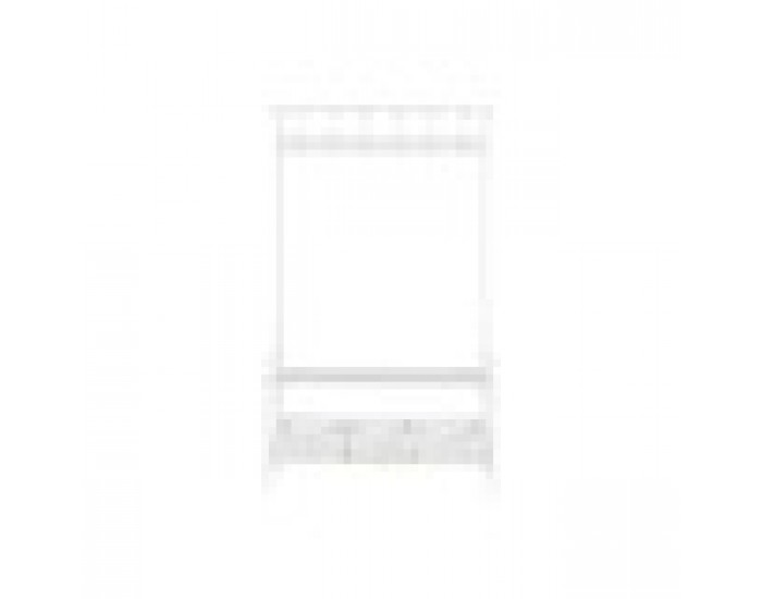 Портманто с чекмеджета Home ESPRIT Бял Метал 110 x 36 x 186 cm