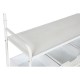 Портманто с чекмеджета Home ESPRIT Бял Метал 110 x 36 x 186 cm