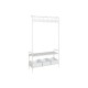 Портманто с чекмеджета Home ESPRIT Бял Метал 110 x 36 x 186 cm