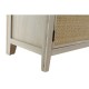 Зала Home ESPRIT Естествен Pатан Дърво от пауловния Огледало 92 x 40 x 181 cm