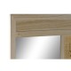 Зала Home ESPRIT Естествен Pатан Дърво от пауловния Огледало 92 x 40 x 181 cm