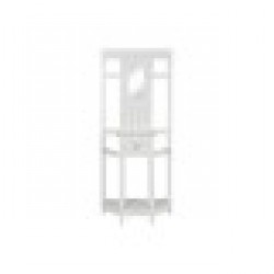 Зала Home ESPRIT Бял Дървен 75 x 31 x 180 cm - Cuiere