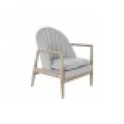 Фотьойл DKD Home Decor Естествен Светло сив Ела 68 x 69 x 89 cm - Mobilier tapițat