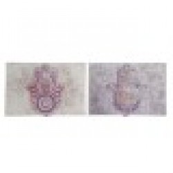 Шкаф за ключове DKD Home Decor, Пластно, Сив, Бежов, Дървен, MDF, 46.5 x 6 x 31.5 cm, 2 броя - Corpuri, vitrine, biblioteci modulare