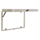 Шкаф за ключове DKD Home Decor, Черен, Златен, Дървен, MDF, 46.5 x 6 x 31.5 cm, 2 броя