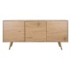 Шкаф DKD Home Decor, Метал, Дървен, MDF, 160 x 45 x 75 cm