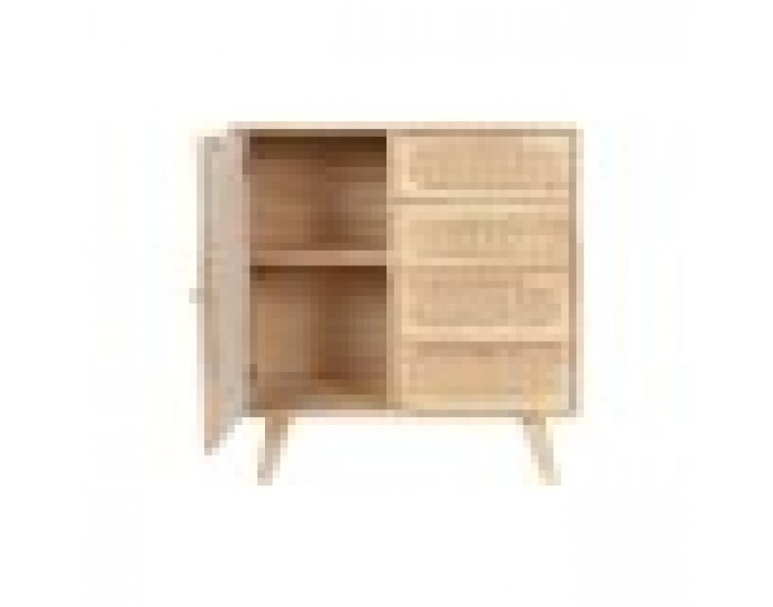 Бюфет DKD Home Decor Естествен Метал каучук 73,5 x 35 x 78 cm