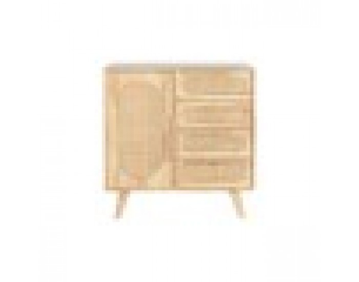 Бюфет DKD Home Decor Естествен Метал каучук 73,5 x 35 x 78 cm