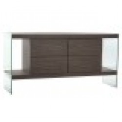 Бюфет DKD Home Decor Кристал Дървен MDF (160 x 45 x 80 cm) - Corpuri, vitrine, biblioteci modulare