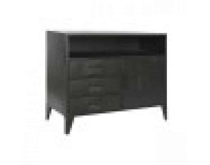 Бюфет Home ESPRIT Черен 100 x 45 x 80,5 cm