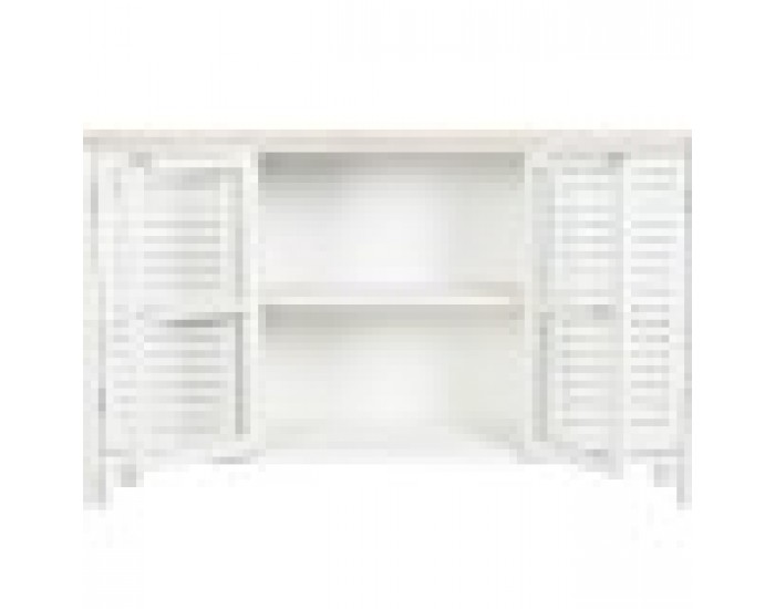 Бюфет DKD Home Decor Бял Ела Дървен MDF 130 x 40 x 80 cm