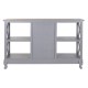 Бюфет DKD Home Decor 132 x 40 x 84.5 cm 132 x 40 x 84,5 cm Естествен Сив Дърво от пауловния Дървен MDF