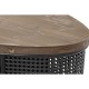 Бюфет DKD Home Decor Ела Черен Метал Кафяв (145,5 x 45 x 76 cm)