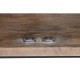 Бюфет Home ESPRIT Кафяв Черен Сребрист 80 x 38 x 80 cm