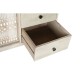 Бюфет DKD Home Decor Бял Естествен Дърво манго 145 x 42 x 75 cm