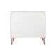 Бюфет DKD Home Decor Метал Дърво манго Бял Черен Златен 81 x 45 x 75 cm