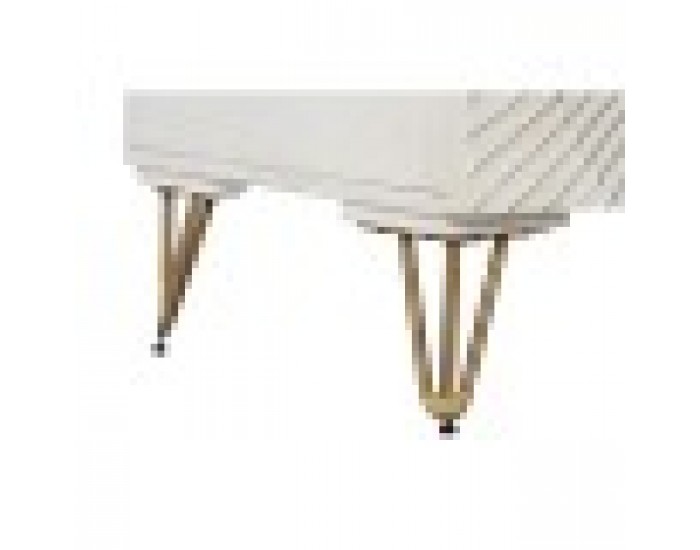 Бюфет DKD Home Decor Метал Дърво манго Бял Черен Златен 81 x 45 x 75 cm