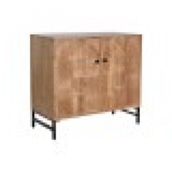 Бюфет Home ESPRIT Кафяв Черен 88 x 40 x 80 cm - Corpuri, vitrine, biblioteci modulare